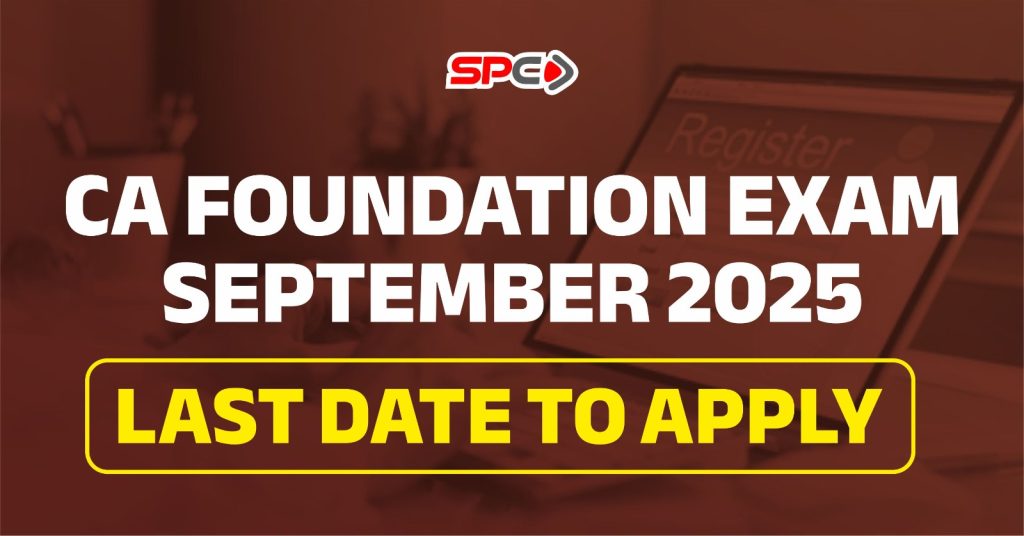 CA Foundation, CA Foundation Exam, CA Foundation September 2025, CA Foundation exam, Swapnil Patni Classes,
