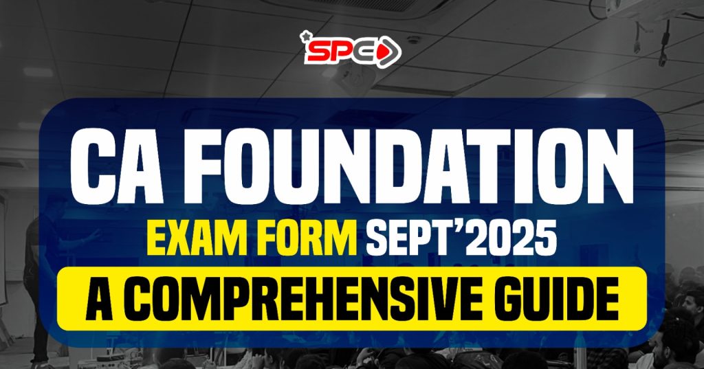 CA Foundation, Exam Form,